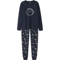 Name it Pijama azul cielo / azul oscuro / gris / verde claro