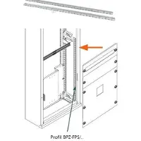Eaton Perfil de fijación para la cubierta frontal, modelo 106430,