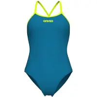 Arena Traje de baño 'TIE BACK SOLID' verde / verde neón