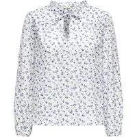 ONLY Blusa 'ONLRoanne' azul / marino / blanco