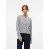 Vero Moda Cárdigan 'VMNovah' gris moteado
