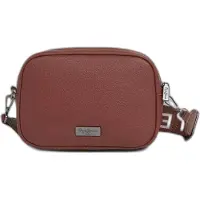 Pepe Jeans para mujer. PL0300039 Bandolera Georgina marrón (OSFA), Casual, Poliuretano, outlet 2026.