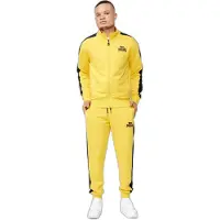 Lonsdale Chándal 'Beickerton' amarillo / negro