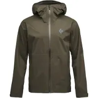 Black Diamond - Fineline Stretch Shell - Chaqueta impermeable size S, marrón