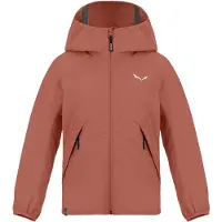 Salewa - Kid's Aqua PowerTex Jacket - Chaqueta impermeable size 116, rojo