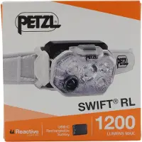Petzl SWIFT RL, E095BC01 linterna frontal, blanca, 1200 lúmenes