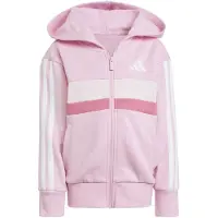 Adidas Chándal 'Essentials Tiberio' rosa / blanco