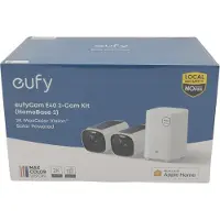 Eufy Kit de cámara Cam E40 (2 cámaras) con HomeBase 2