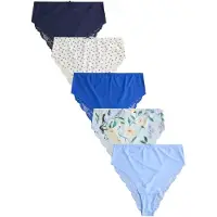 Next Braga navy / azul real / azul claro / verde pastel / blanco