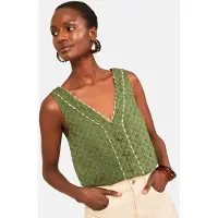 Love & roses Top caqui