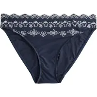 Next Braga de bikini navy / blanco