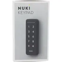 Nuki 220284, teclado numérico para puerta principal, sistema de cierre por código, extensión inteligente