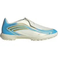 Adidas adidasBota de fútbol sin cordones F50 Messi League moqueta 32 Ivory / Semi Blue Burst / Icey Blue Niño