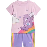 Adidas Originals adidasCONJUNTO DE CAMISETA Y PANTALÓN CORTO CARE BEARS 104 Orchid Fusion / Light Purple Niño