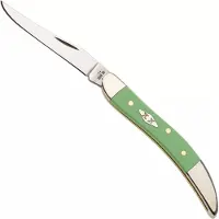 Case Knives Case Small Texas Toothpick 63835, Smooth Mint Green Synthetic, 410096 SS navaja