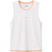 OH APRIL Top 'Amea' naranja / blanco