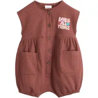 Next Pijama entero/body azul oscuro / marrón rojizo / curry / rosa