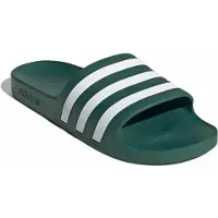 Adidas Originals Zapatos abiertos 'ADILETTE AQUA' verde oscuro / blanco