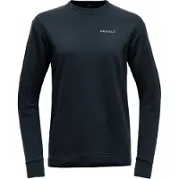 Devold - Women's Everyday Crew - Camiseta de manga larga de merino size S, negro