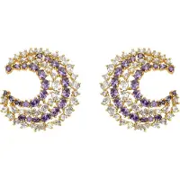 Luxenter Pendientes 'Abdos' mezcla de colores
