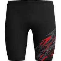 Speedo - Medley Logo Jammer - Pantalones de baño size 8, negro