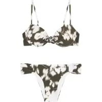Emporio Armani para mujer. EW003394_AF20248 Bikini Shiny Lycra verde (L), Beachwear, Poliamida, outlet 2026.
