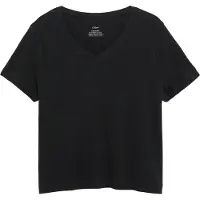 s.Oliver T-shirts Black Talla: 44 | Camisetas de Seda Outlet | Mujer | Negro