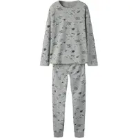Name it Pijama marino / amarillo pastel / gris moteado / rojo anaranjado