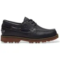 Timberland unisex para niños. TB0A2A5FEP81 Náuticos de Piel Authentic marino (29), Plano, Cordones, Casual, moda infantil, outlet