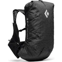 Black Diamond - Mochilas y cinturones trail/running - Distance 15 Black - Talla S - Negro