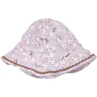 Müsli Sombrero marrón / lila / lila pastel / naranja pastel