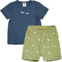 Müsli Conjunto de ropa interior azul / verde / blanco