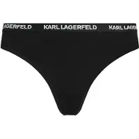 Karl Lagerfeld Tanga rosa claro / negro