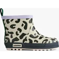 Liewood Botas de lluvia 'Jesse' piedra / lila claro / negro