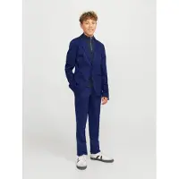 JACK&JONES JUNIOR Junior Traje 'JJEJAXON' azul oscuro