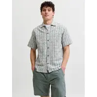 Jack & Jones Camisa 'JPRBLUtiago' verde / menta / blanco