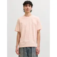Jack & Jones Camiseta 'JORNorrebro' melocotón / blanco