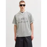 Jack & Jones Camiseta 'JCOEterna' gris / antracita / blanco