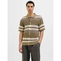 Jack & jones Premium Cárdigan 'JPRBluwilmer' beige / marrón / oliva