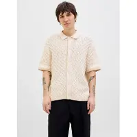 Jack & jones Cárdigan blanco lana