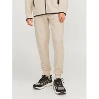 Jack & Jones Pantalón 'JPSTWill JJFusion' beige / negro