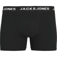 Jack & jones Calzoncillo boxer 'Chuey' negro / blanco