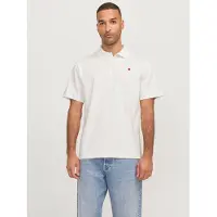 R.D.D. ROYAL DENIM DIVISION Camiseta rojo oscuro / blanco