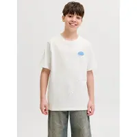 Jack & Jones Junior Camiseta 'JJLegacy' verde / rojo / negro / blanco
