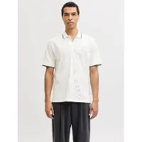 Jack & Jones Camiseta 'JPRBLUalves' negro / blanco