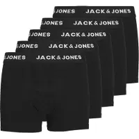 JACK&JONES JUNIOR Junior Calzoncillo 'JACHUEY' negro / blanco