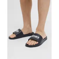 Jack & Jones Zapatos abiertos 'JFWOLLIE' negro / blanco