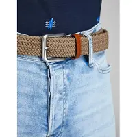 Jack & Jones Cinturón 'JACSPRING' marrón rojizo / marrón claro