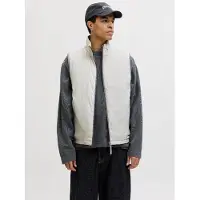 Jack & Jones Chaleco gris / offwhite