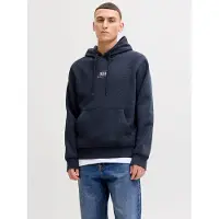 Jack & Jones Sudadera navy / blanco